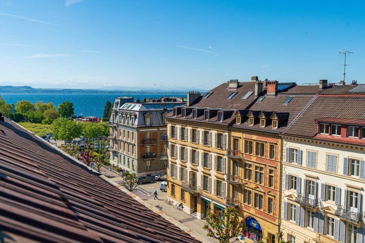 Hôtel Des Arts Neuchâtel Exterior foto