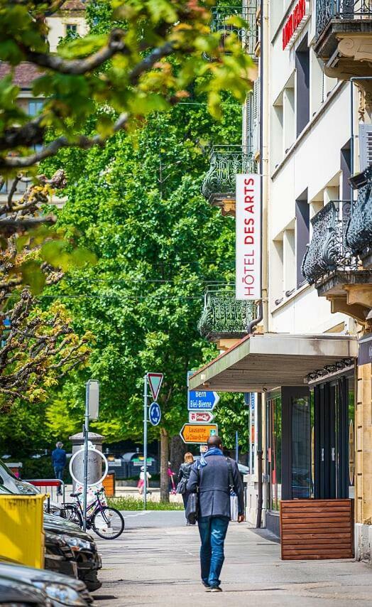 Hôtel Des Arts Neuchâtel Exterior foto